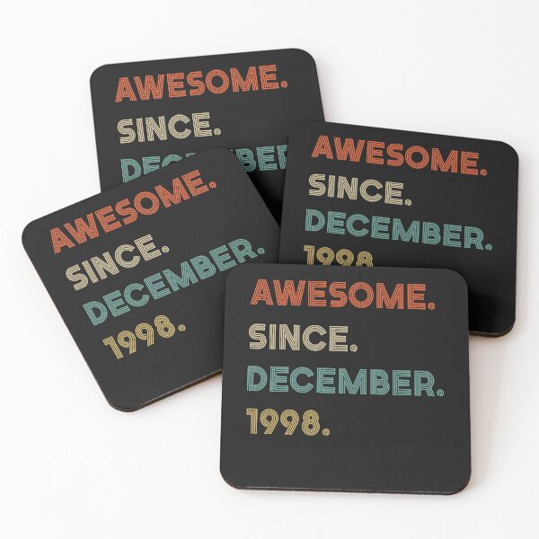Item preview, Awesome Since December 1998 23 Year Old 23rd Birthday Gift designed and sold by Chloe43212.