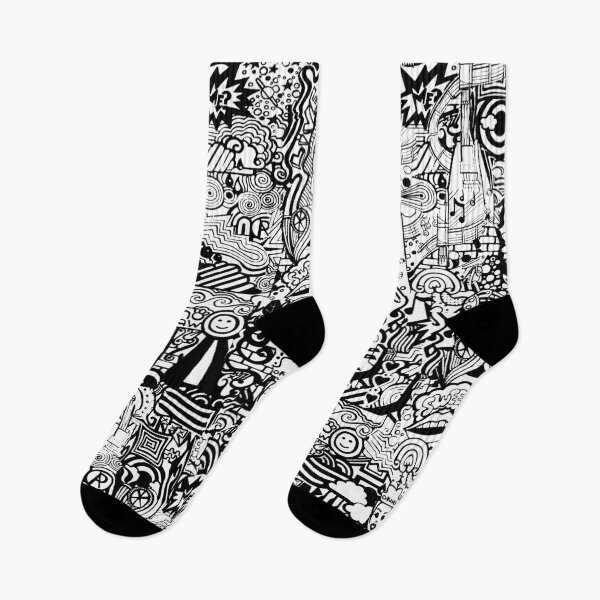 Item preview, a mysterious black and white life designed and sold by debrisnyc.