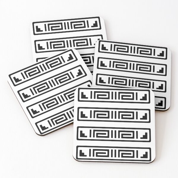 Item preview, Aztec Tribal Motif Pattern designed and sold by boneytoes.