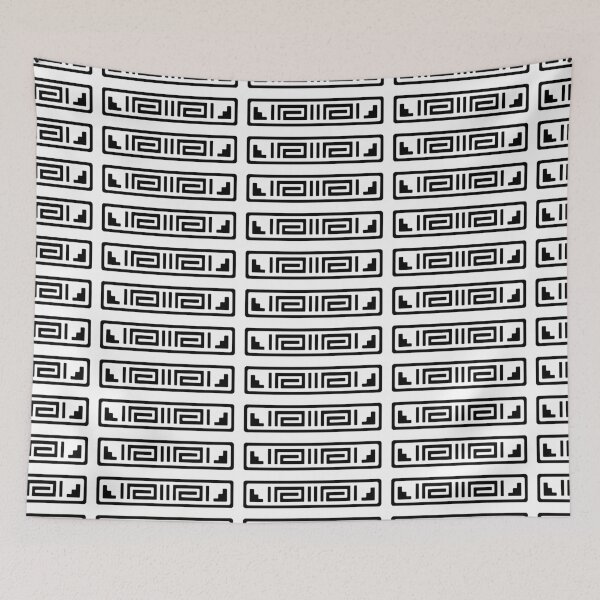 Item preview, Aztec Tribal Motif Pattern designed and sold by boneytoes.