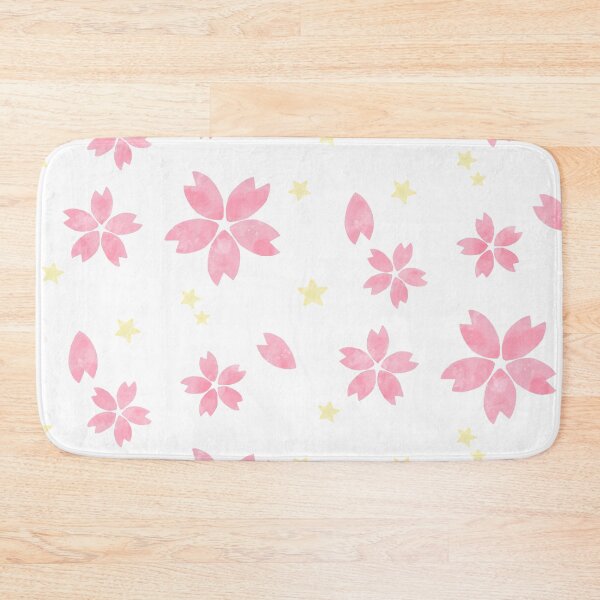 Item preview, Watercolor Sakura and Stars Pattern designed and sold by SakuraStarz.