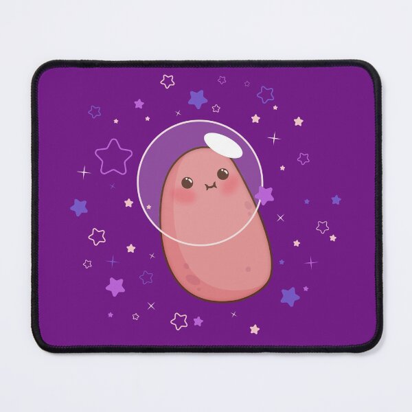 Item preview, Kawaii Potato Anime Art - Fantasy Star Galaxy Space Explorer designed and sold by Irene Koh.