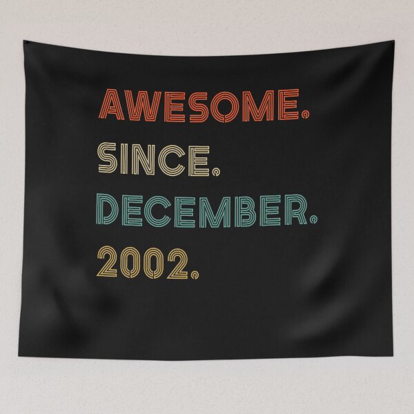 Artikelvorschau, Awesome Since December 2002 19 Year Old 19th Birthday Gift entworfen und verkauft von Chloe43212.