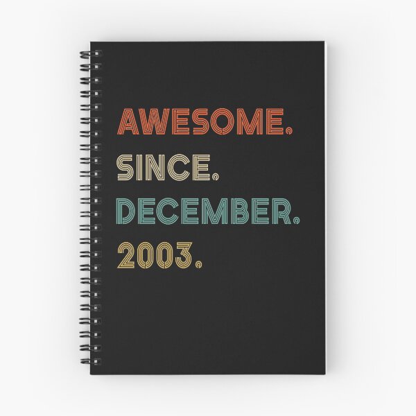 Item preview, Awesome Since December 2003 18 Year Old 18th Birthday Gift designed and sold by Chloe43212.