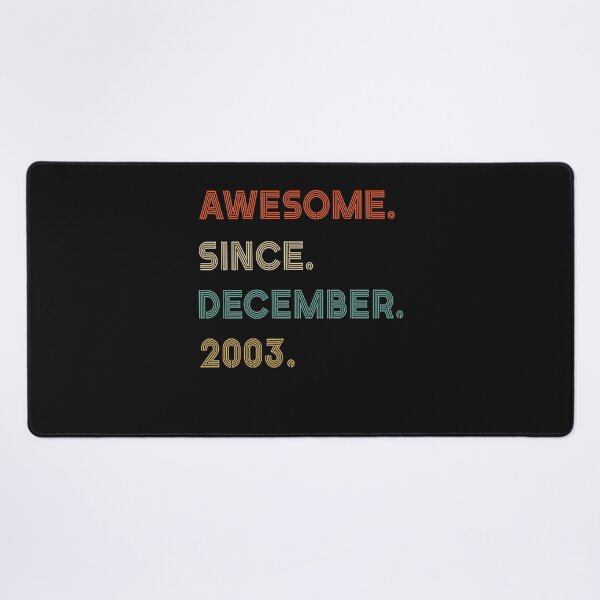 Item preview, Awesome Since December 2003 18 Year Old 18th Birthday Gift designed and sold by Chloe43212.
