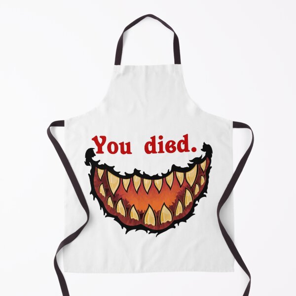 Item preview, You Died hungry fang mouth RPG gift designed and sold by Tiffany Munro.
