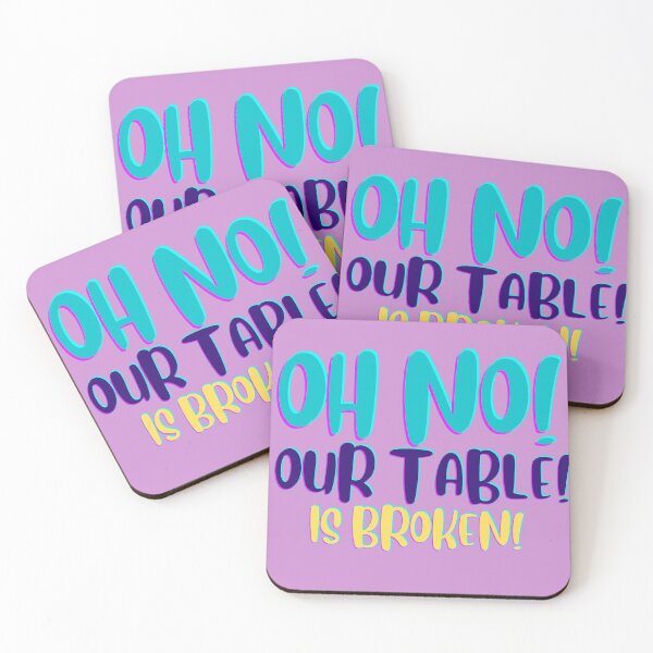 Item preview, Oh No! our Table! Is Broken! designed and sold by Screwnut.