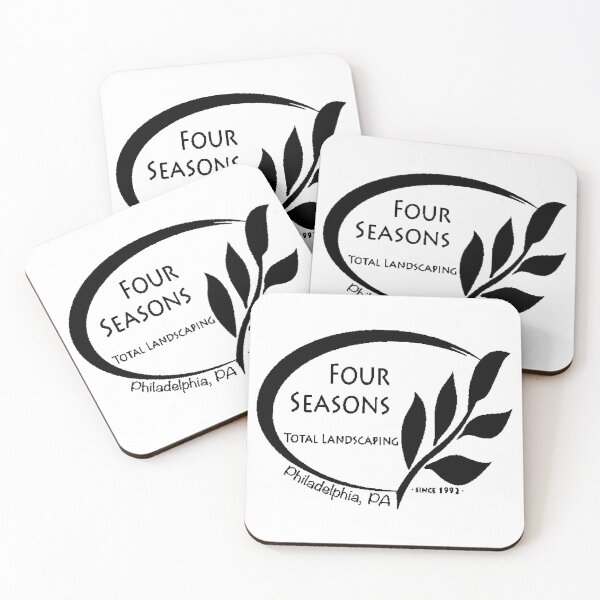 Item preview, Four Seasons Total Landscaping Black Logo designed and sold by GrellenDraws.