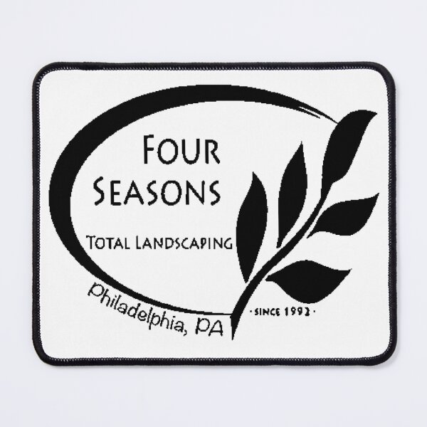 Item preview, Four Seasons Total Landscaping Black Logo designed and sold by GrellenDraws.