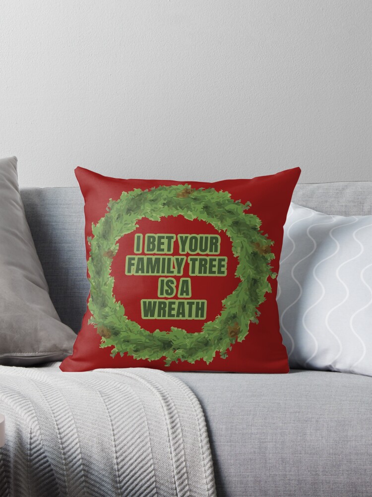 Funny christmas pillows best sale