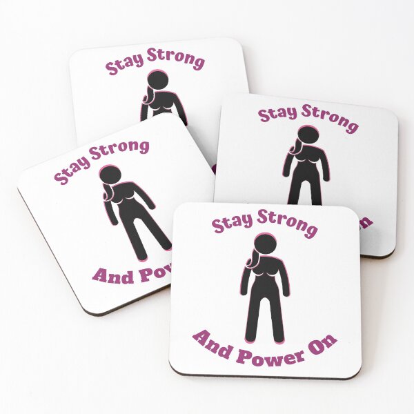 Item preview, Stay Strong and Power On-  Empowered Women Quote designed and sold by AshStylz.