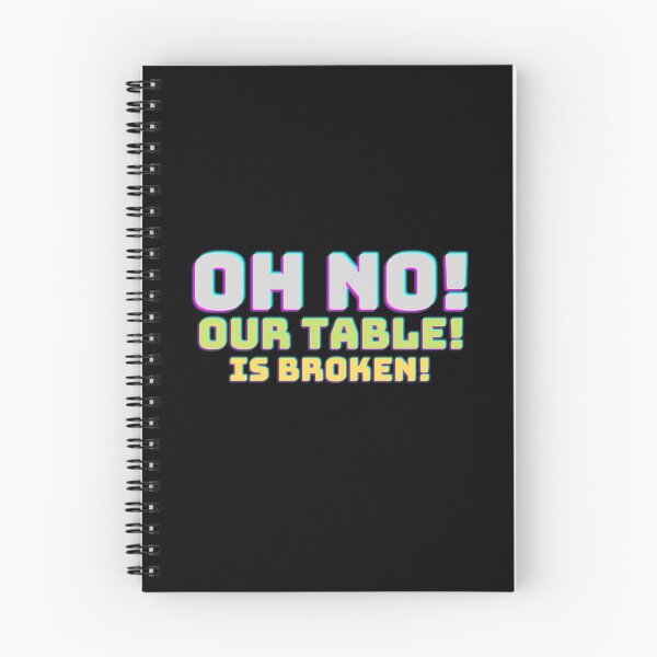 Item preview, Oh No! our Table! Is Broken! designed and sold by Screwnut.