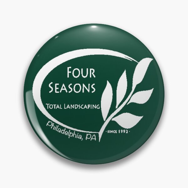 Item preview, Four Seasons Total Landscaping White and Green Logo designed and sold by GrellenDraws.
