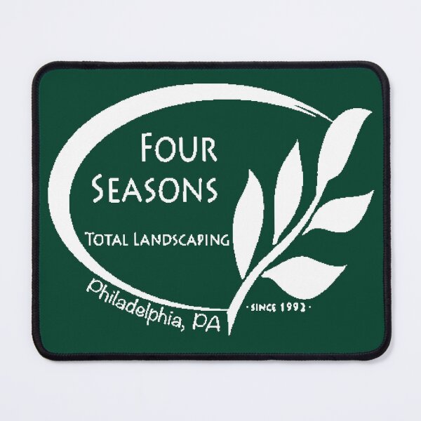 Item preview, Four Seasons Total Landscaping White and Green Logo designed and sold by GrellenDraws.