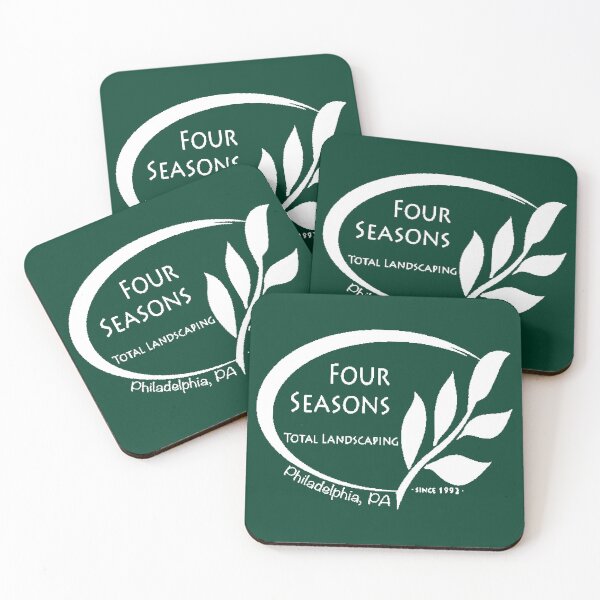 Item preview, Four Seasons Total Landscaping White and Green Logo designed and sold by GrellenDraws.