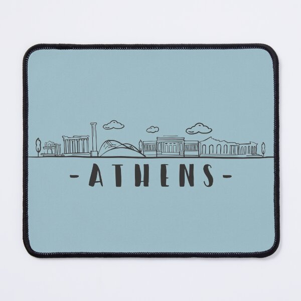 Item preview, Athens City Skyline designed and sold by Klotho-Fashion.