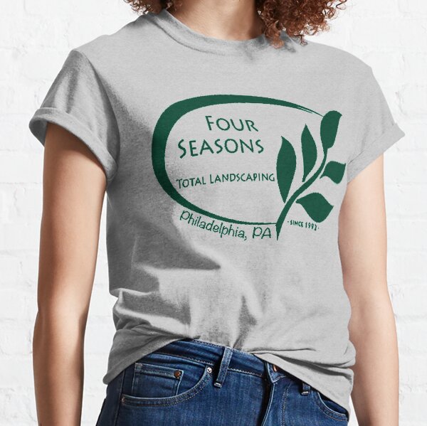 Item preview, Four Seasons Total Landscaping Green Logo designed and sold by GrellenDraws.