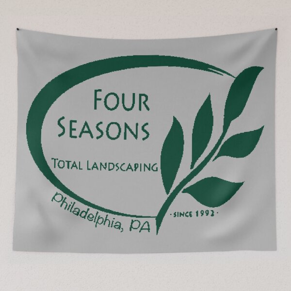 Item preview, Four Seasons Total Landscaping Green Logo designed and sold by GrellenDraws.