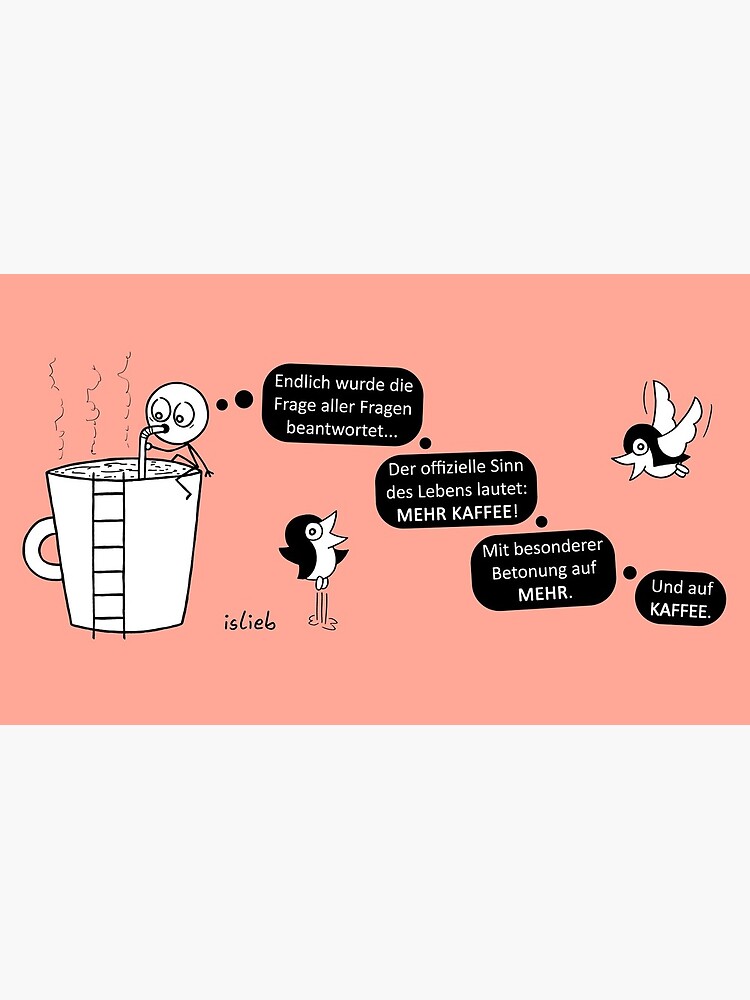 Thumbnail 6 von 6, Kaffeebecher, Kaffee-Fragen-Tasse (rot) designt und verkauft von islieb.