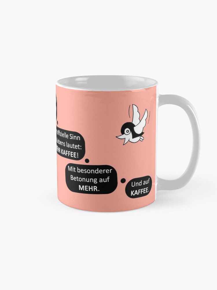 Thumbnail 5 von 6, Kaffeebecher, Kaffee-Fragen-Tasse (rot) designt und verkauft von islieb.