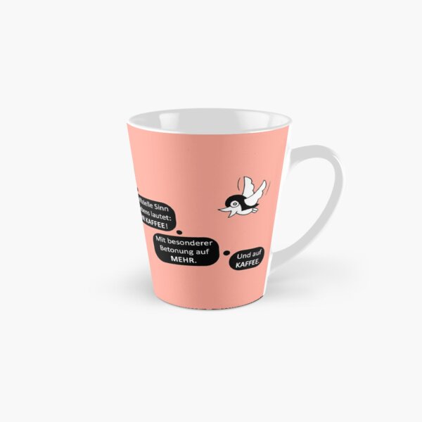 Coffee question mug (red) Tall Mug