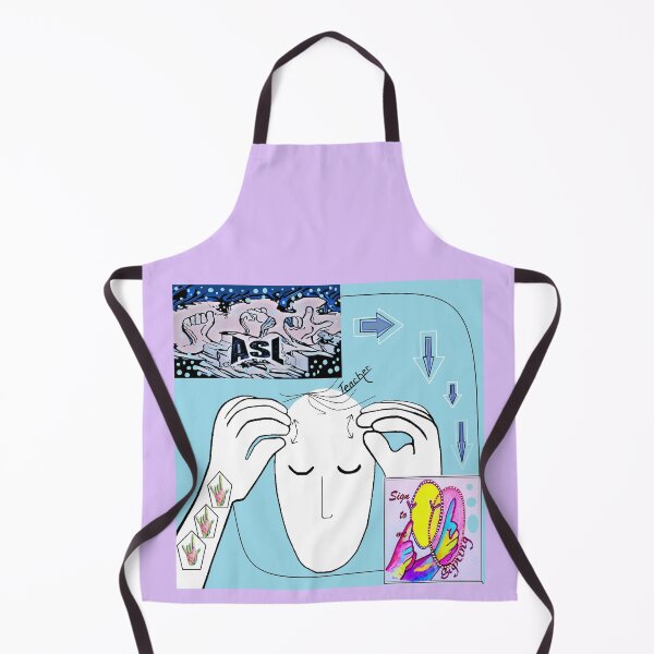 Item preview, Sign Language Teachers Heart ASL designed and sold by EloiseArt.