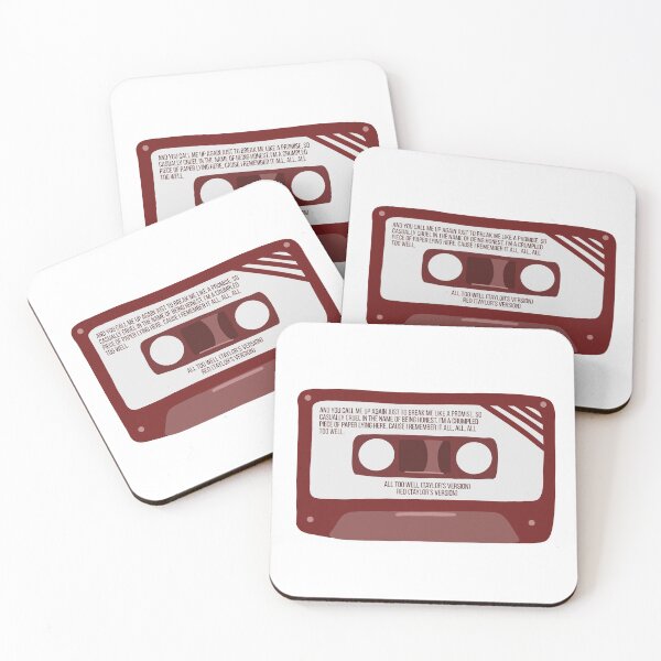 Item preview, Red Cassette (Taylor's Version) - All Too Well designed and sold by stickersbyLexy-.
