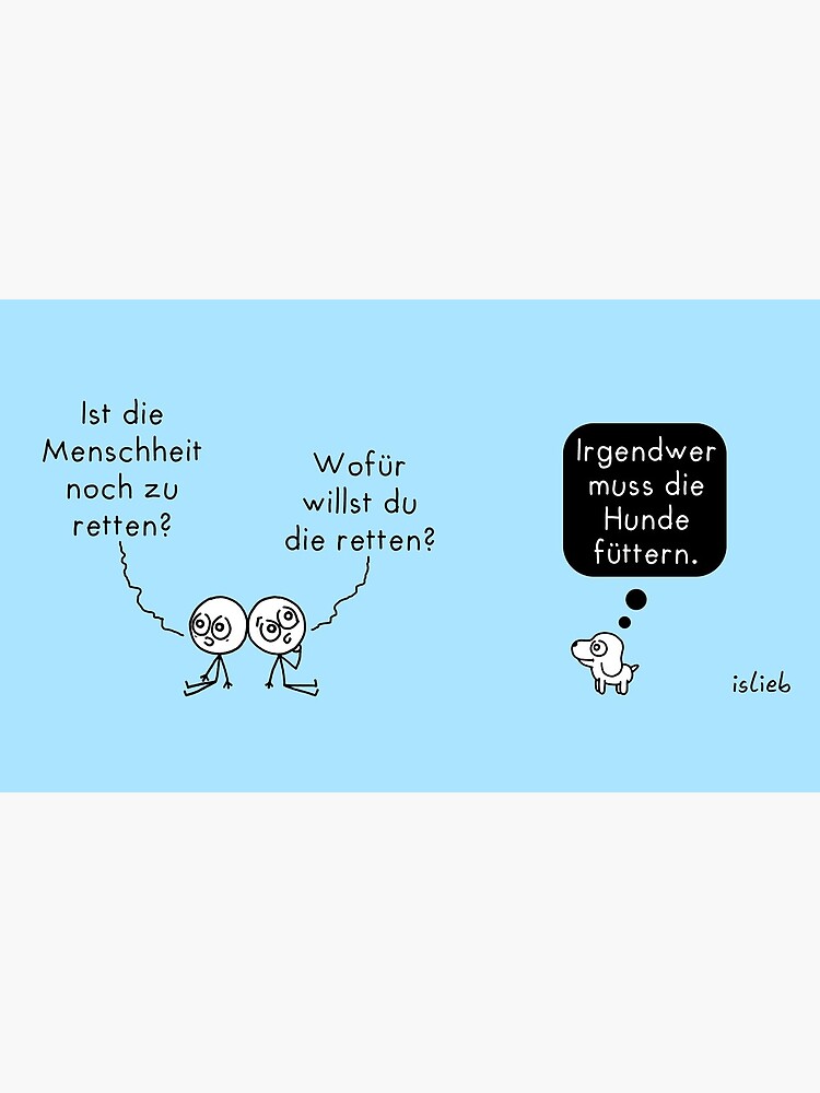 Thumbnail 4 von 4, Kaffeebecher, Menschheit-retten-Tasse (blau) designt und verkauft von islieb.