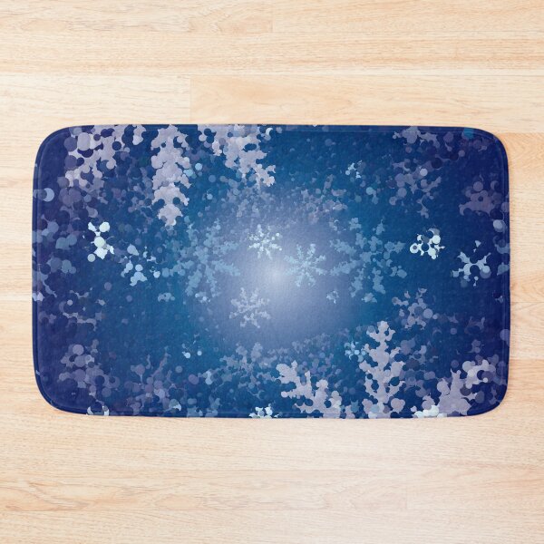 Item preview, Snowy Blue Christmas Background designed and sold by MathenaArt.