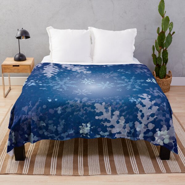Item preview, Snowy Blue Christmas Background designed and sold by MathenaArt.