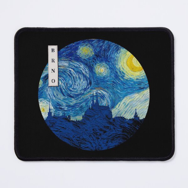 Item preview, Brno Starry Night Van Gogh Circle designed and sold by DFerraz.