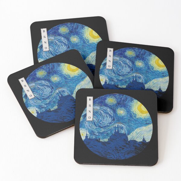 Item preview, Brno Starry Night Van Gogh Circle designed and sold by DFerraz.