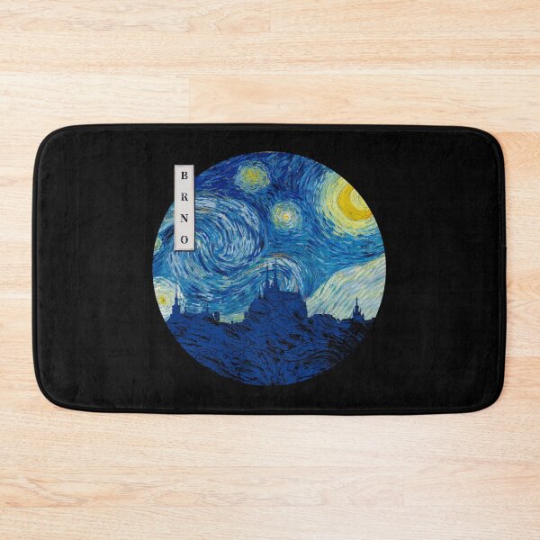 Item preview, Brno Starry Night Van Gogh Circle designed and sold by DFerraz.