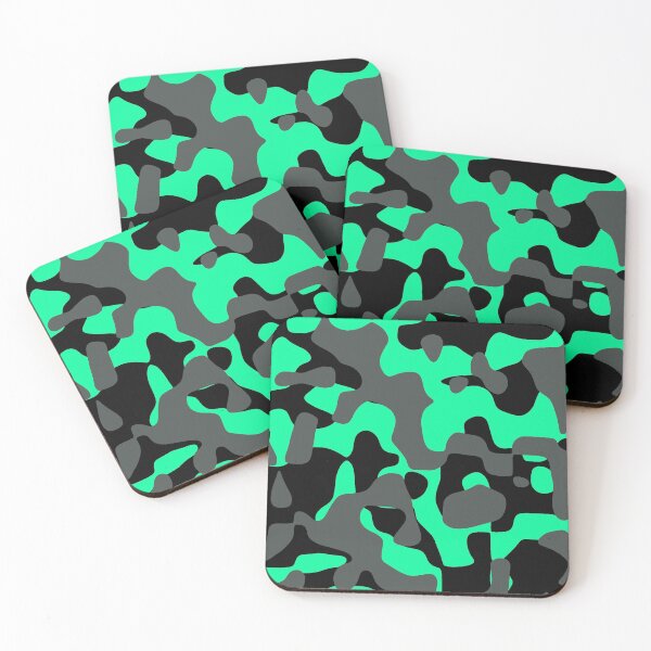 Item preview, Medium Spring Green Camo Pattern designed and sold by NexusArts.