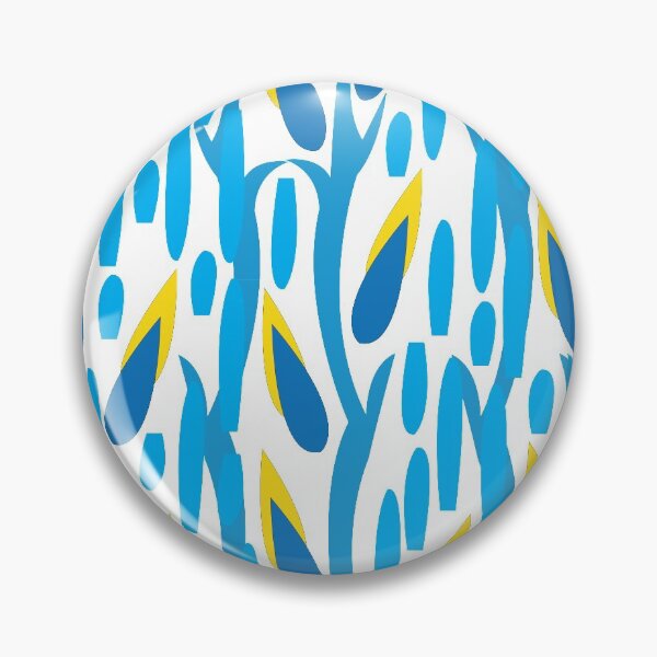Item preview, Abstract Blue Nature Artwork, Abstract Blue Tree Branch Artwork, Blue Nature Art designed and sold by Nisha Prabhu.