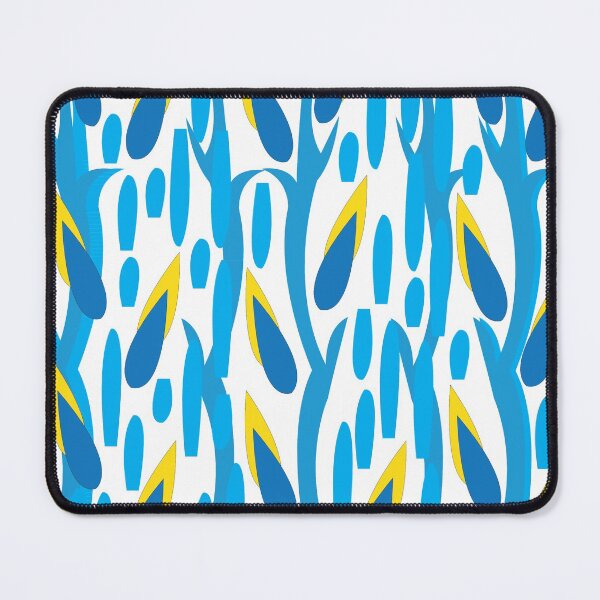 Item preview, Abstract Blue Nature Artwork, Abstract Blue Tree Branch Artwork, Blue Nature Art designed and sold by Nisha Prabhu.