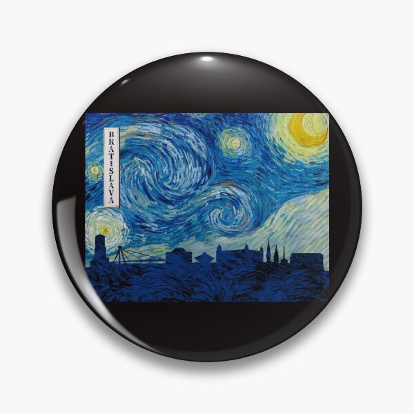 Item preview, Bratislava Van Gogh Starry Night designed and sold by DFerraz.