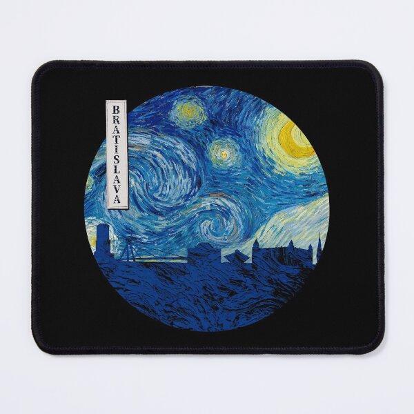 Item preview, Bratislava Starry Night Van Gogh Circle designed and sold by DFerraz.