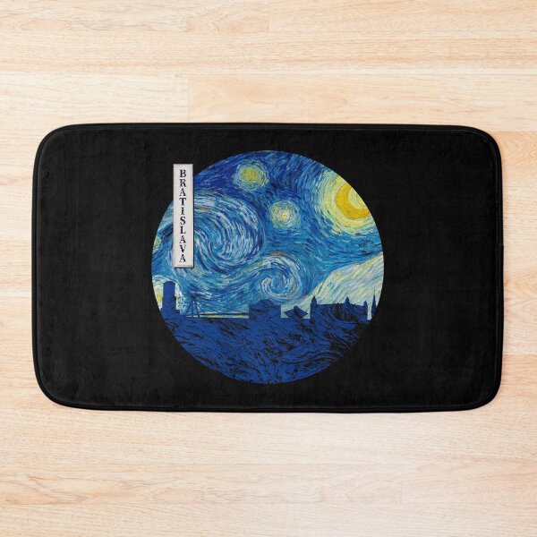 Item preview, Bratislava Starry Night Van Gogh Circle designed and sold by DFerraz.