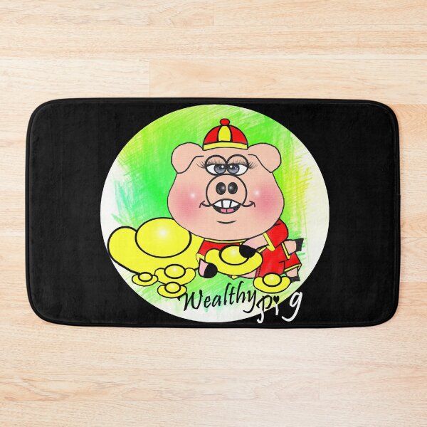Item preview, Wealthy pig  designed and sold by Shirley cute art .