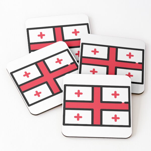 Item preview, Georgia National Flag designed and sold by JoyforU.