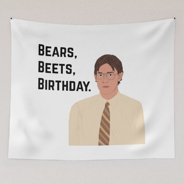 Item preview, Bears, beets, birthday  designed and sold by froggyleggs.