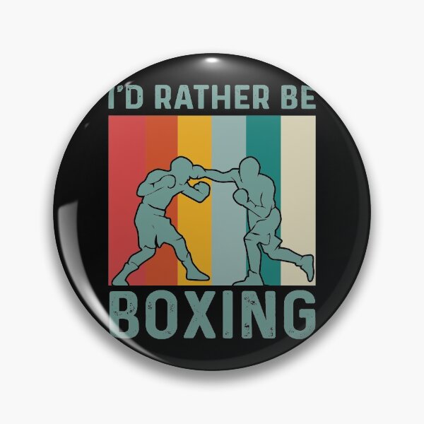 Item preview, I WOULD RATHER BE BOXING designed and sold by HarleyGarner.