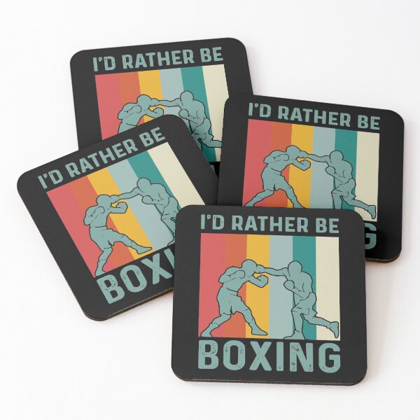 Item preview, I WOULD RATHER BE BOXING designed and sold by HarleyGarner.