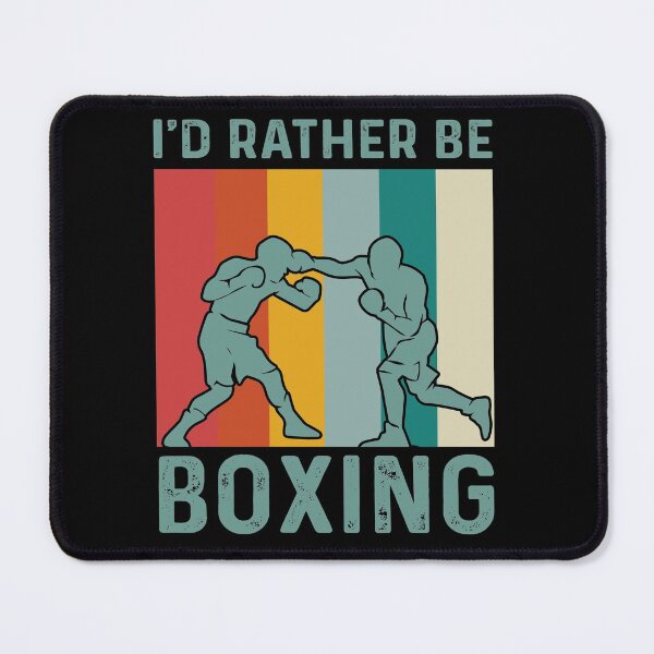 Item preview, I WOULD RATHER BE BOXING designed and sold by HarleyGarner.