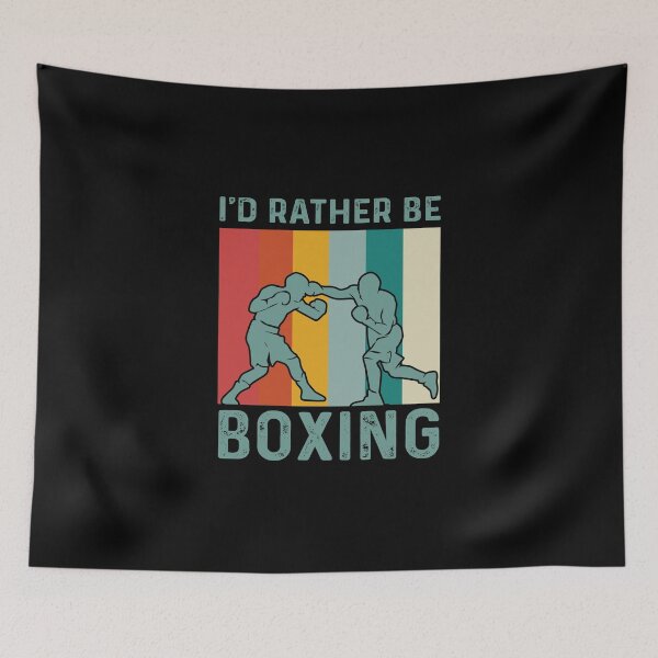 Item preview, I WOULD RATHER BE BOXING designed and sold by HarleyGarner.