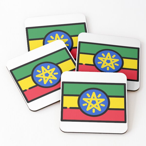 Item preview, Ethiopia National Flag designed and sold by JoyforU.