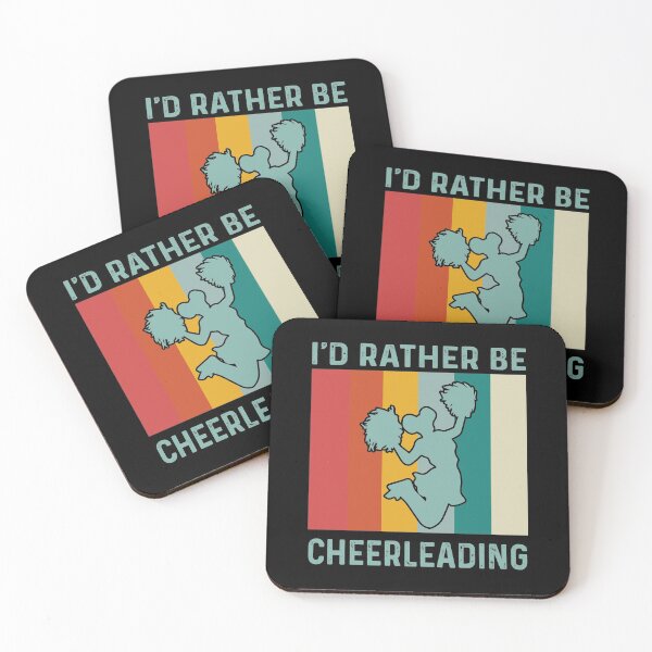 Item preview, I'D RATHER BE CHEERLEADING designed and sold by HarleyGarner.