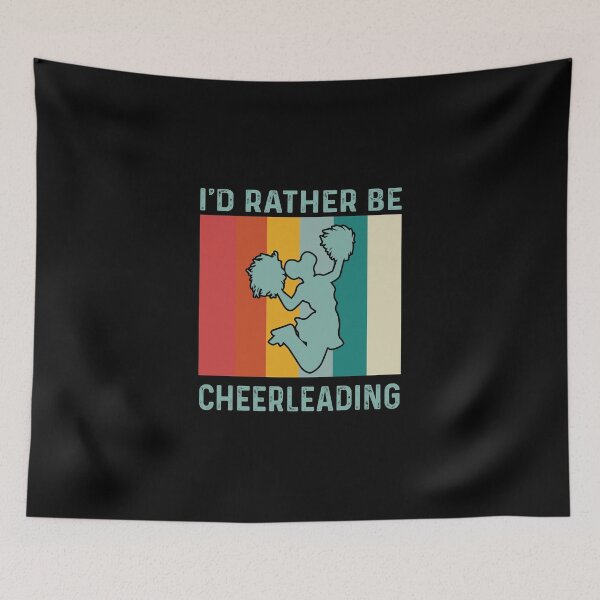 Item preview, I'D RATHER BE CHEERLEADING designed and sold by HarleyGarner.