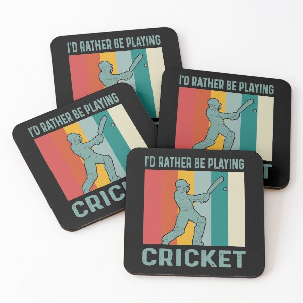 Item preview, I'D RATHER BE CRICKET designed and sold by HarleyGarner.